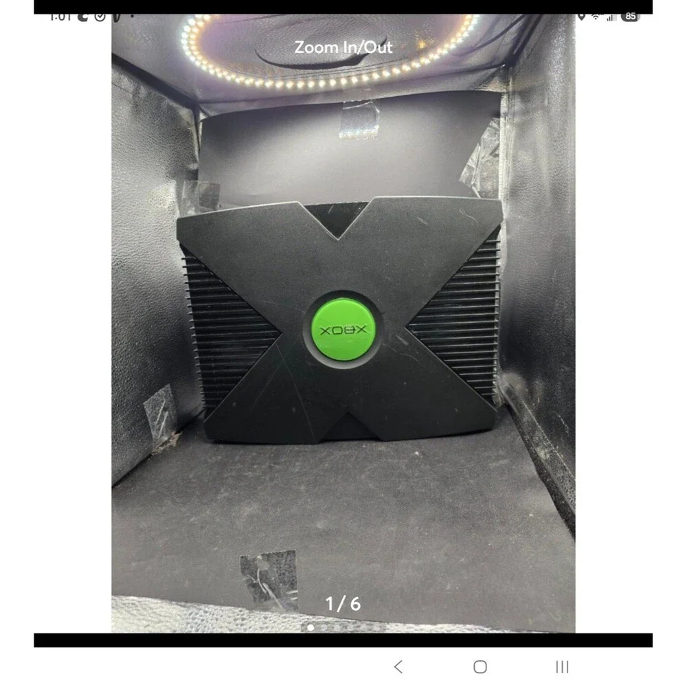 Genuine OEM Original Xbox top shell cover/case lid.